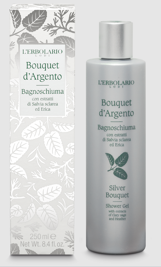 BOUQUET D'ARGENTO BAGNOSCHIUMA 250 ml Erbolario